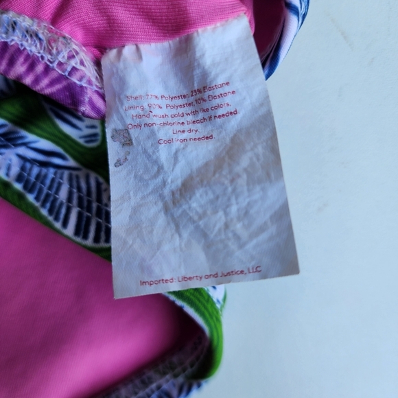 Liberty & Justice Women's One Shoulder High Leg Cheeky Cut Out One-Piece Sz L - Picture 12 of 16